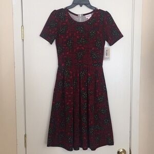 XS LuLaRoe Amelia Dress C06 1938